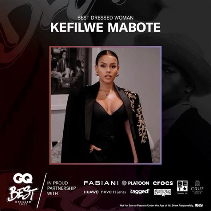 Kefilwe Mabote Shares An Enviably Stunning Photo Of Herself