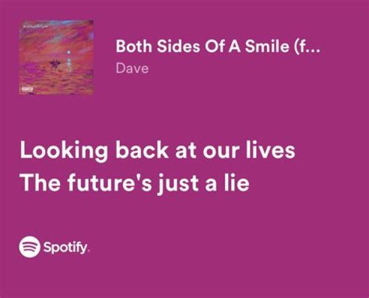 LYRICS: Dave ft James Blake – Both Sides of A Smile