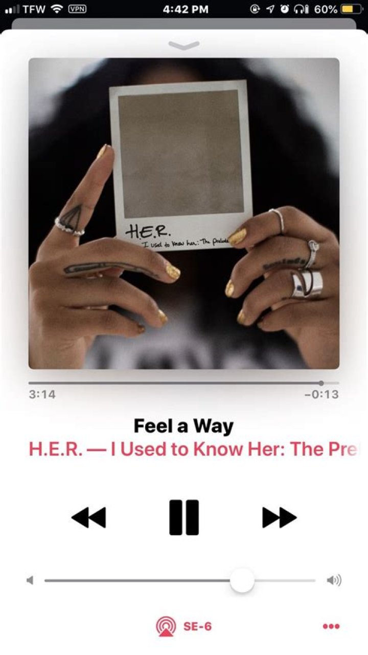 LYRICS: H.E.R – Feel a Way