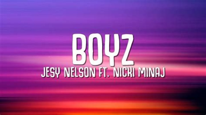 LYRICS: Jesy Nelson ft Nicki Minaj – Boyz